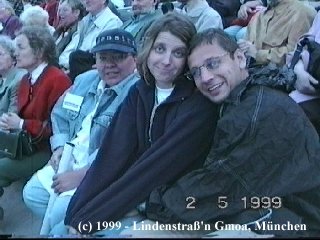 Marion, Moni und Gert
